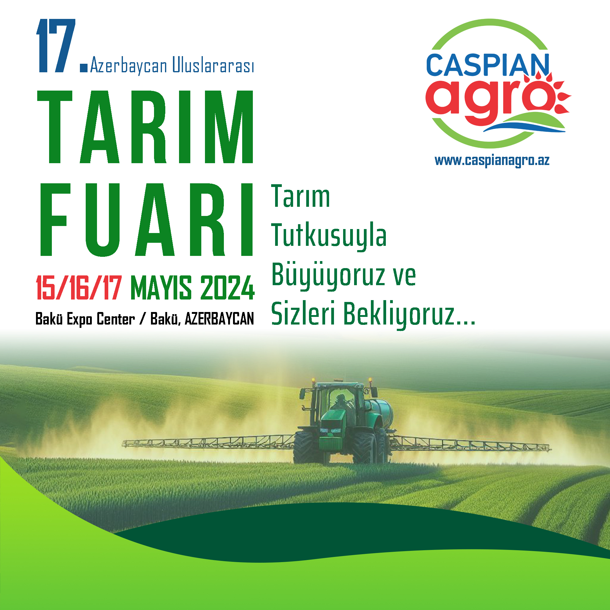 17. Azerbaycan Uluslararası Caspian Tarım Fuarı...