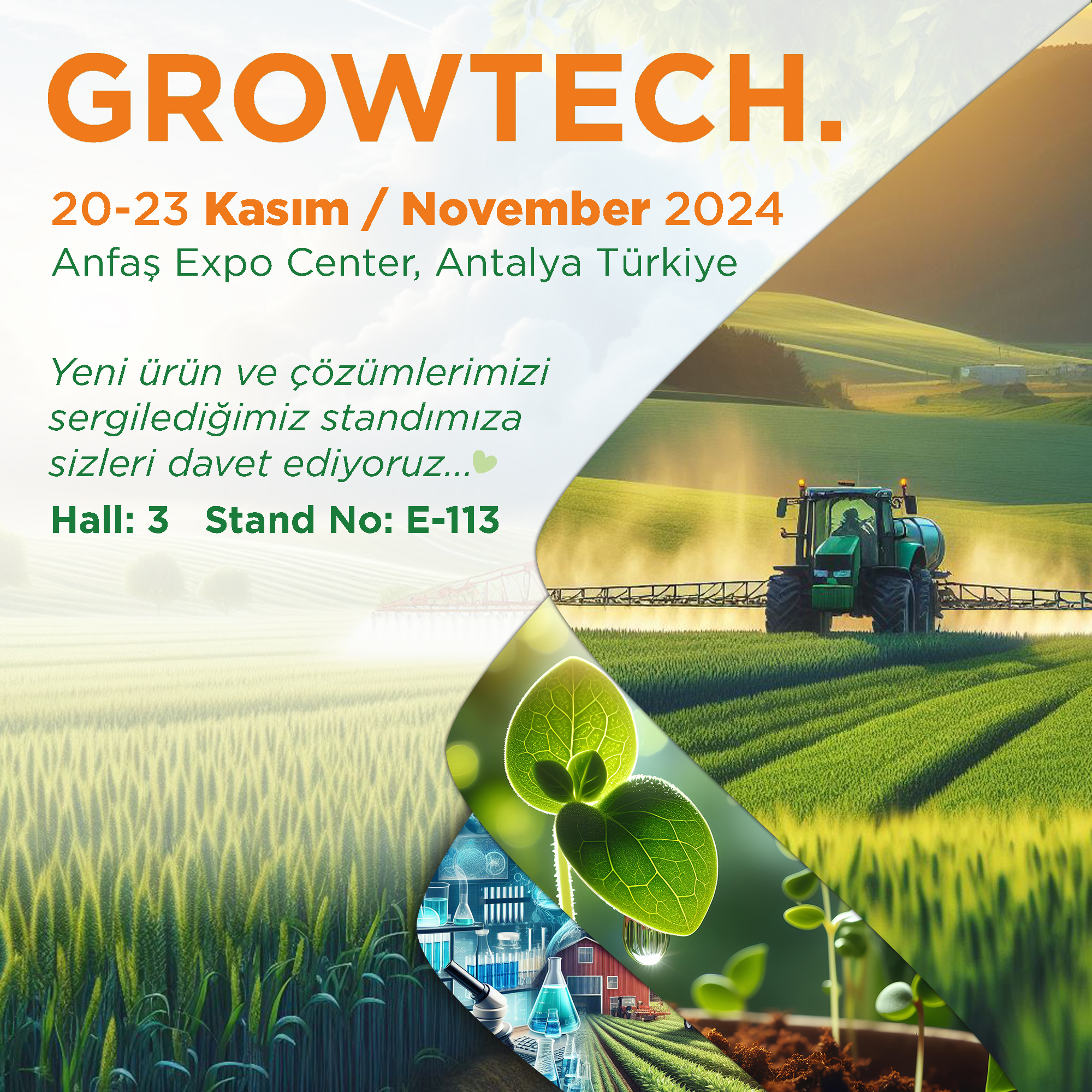 Growtech 2024 Tarım Fuarı